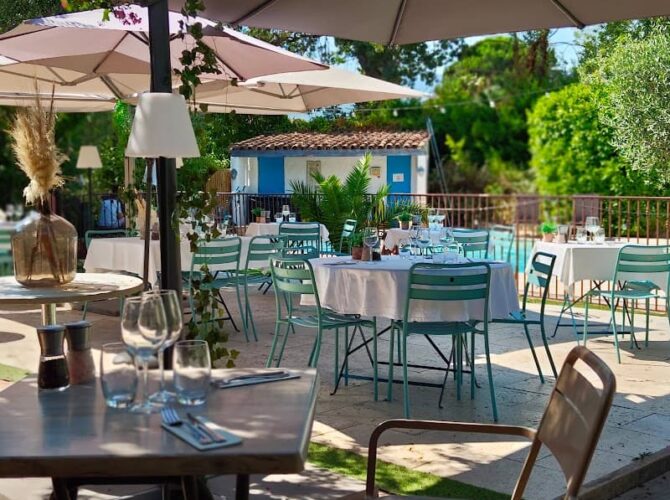 RESTAURANT la Bastide des Golfs à Mouans-Sartoux, France