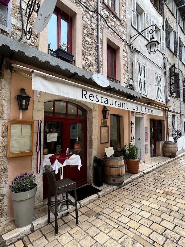 Restaurant La Litote à Vence à Vence, France