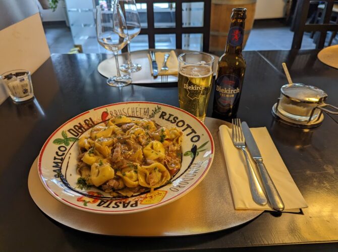 Restaurant La Passerelle à Mersch, Luxembourg