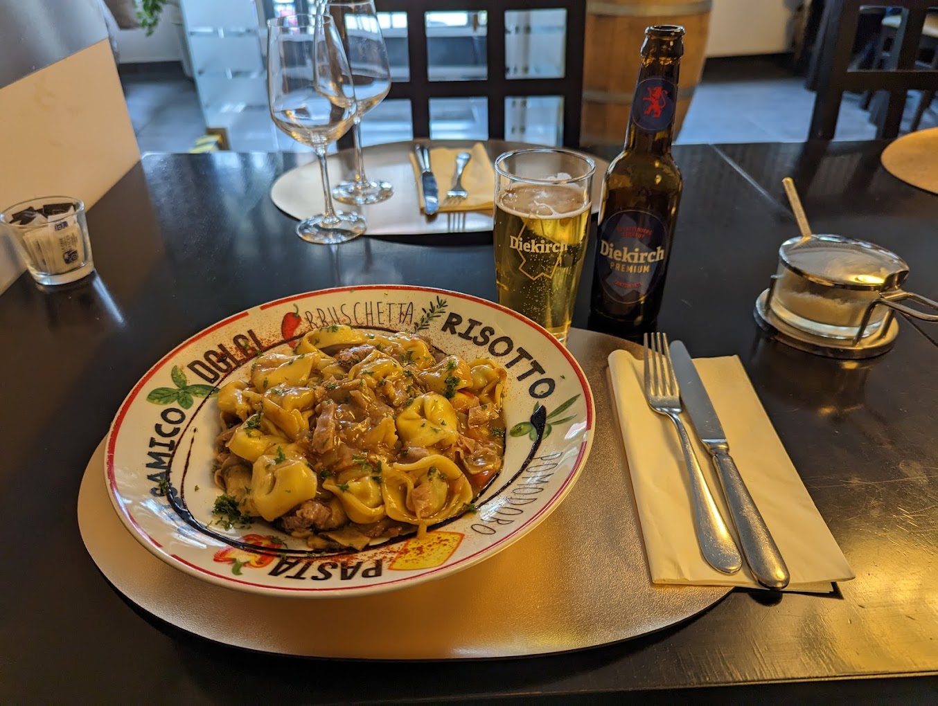 Restaurant La Passerelle à Mersch, Luxembourg