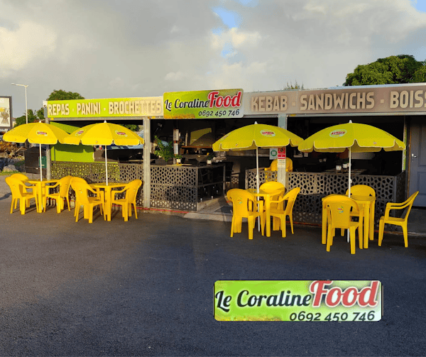 Restaurant Le Coraline Food à Sainte-Suzanne, La Réunion