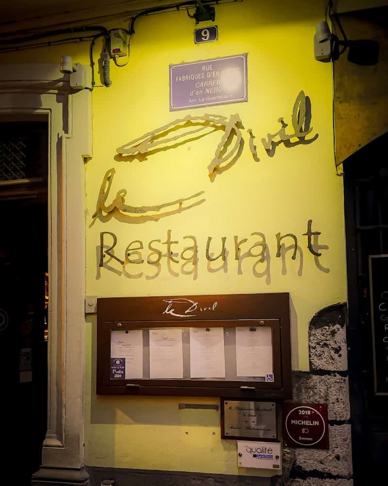 Restaurant Le Divil à Perpignan, France