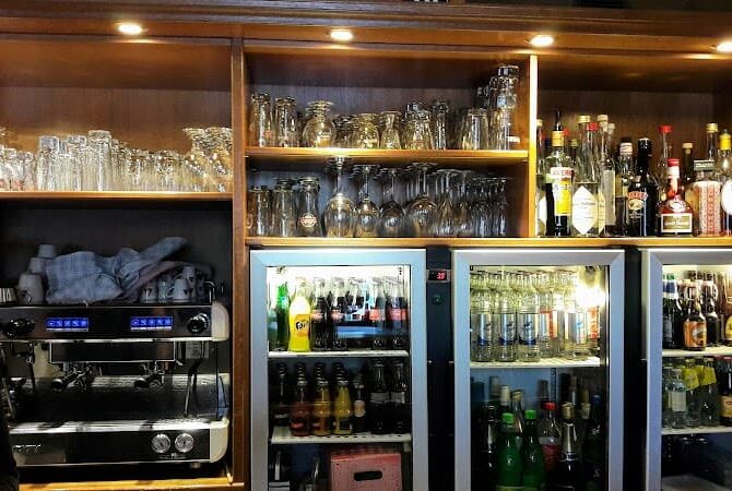 Restaurant „Le Menhir” beim Zehra à Flaxweiler, Luxembourg