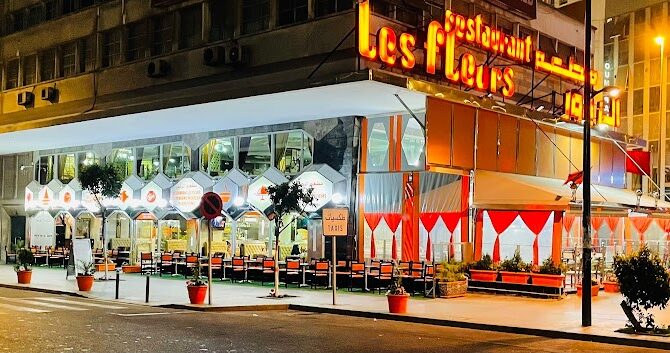 Restaurant Les Fleurs à Casablanca, Maroc