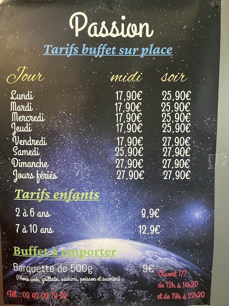 Restaurant Passion à Laval, France