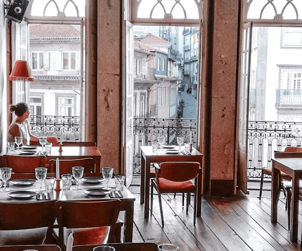 Restaurant Raiz à porto, Portugal