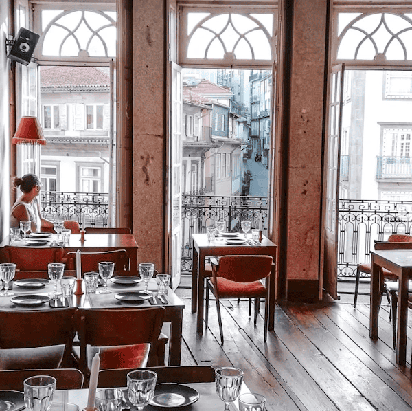 Restaurant Raiz à porto, Portugal