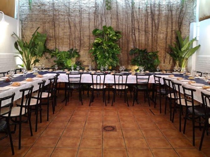 Restaurante Realcázar à Sevilla, Espagne