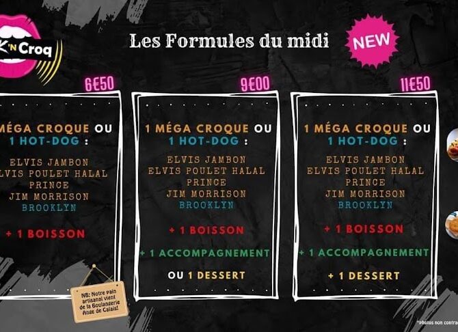 Restaurant ROCK ‘N CROQ à Gravelines, France