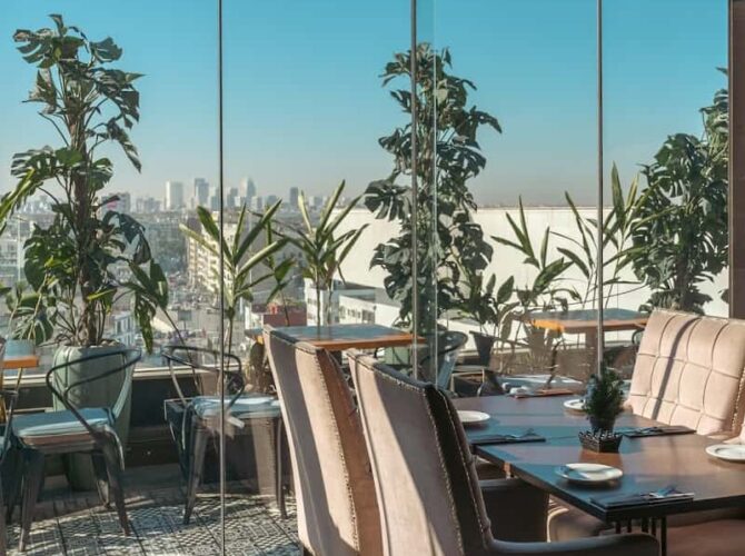 Restaurant Rooftop Nomads à Casablanca, Maroc