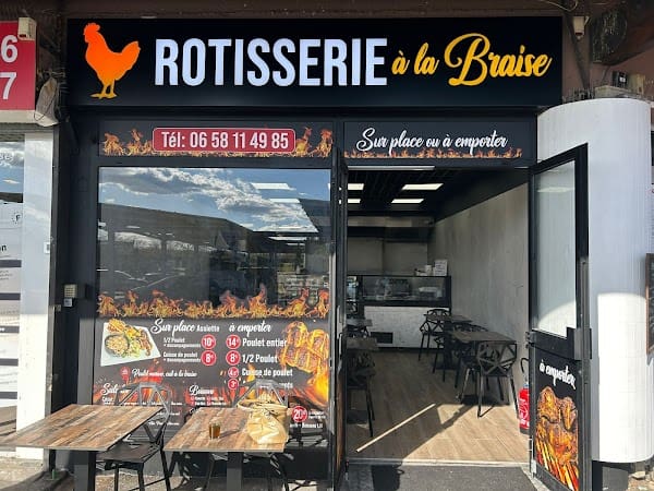 Restaurant Rôtisserie À la braise Montélimar à Montélimar, France