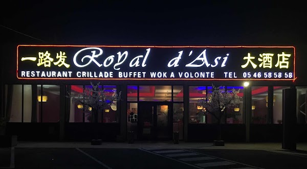 Restaurant Royal d’asie à Saint-Jean-d'Angély, France