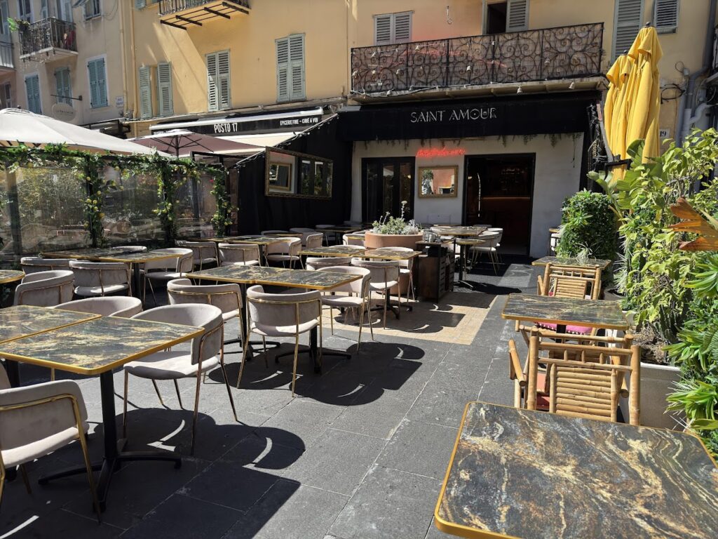Restaurant Saint Amour à Nice, France