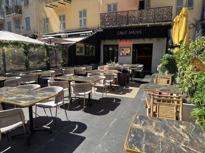 Restaurant Saint Amour à Nice, France