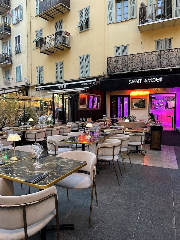 Restaurant Saint Amour à Nice, France