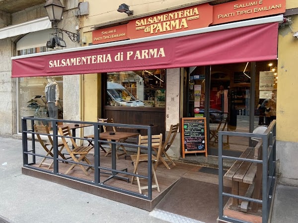 Restaurant Salsamenteria di Parma à Milan, Italie