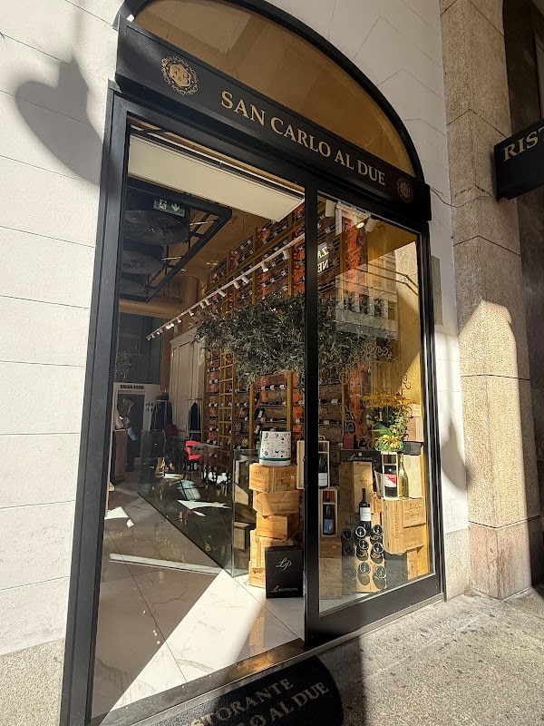 Restaurant San Carlo Al Due à Milan, Italie