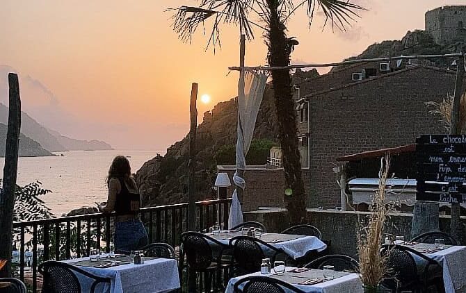 Restaurant Sci Le Panorama à Ota, France