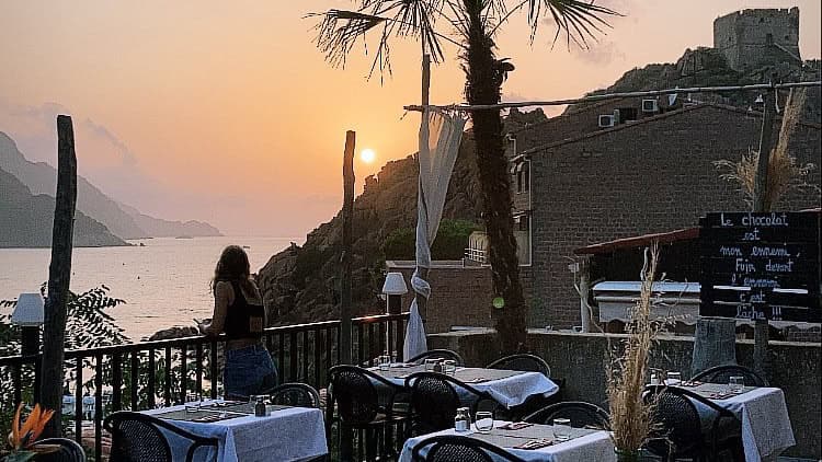 Restaurant Sci Le Panorama à Ota, France