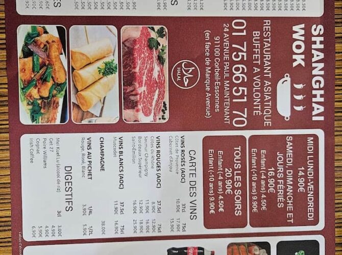 Restaurant Shanghai wok à Corbeil-Essonnes, France