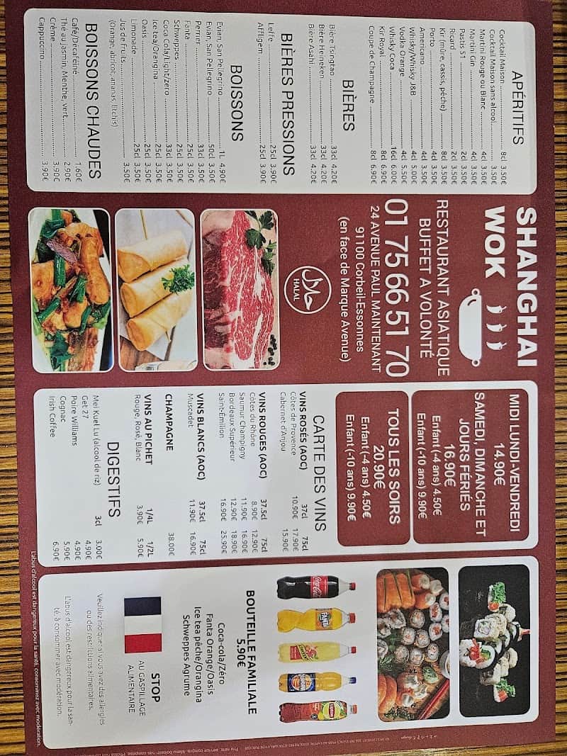Restaurant Shanghai wok à Corbeil-Essonnes, France