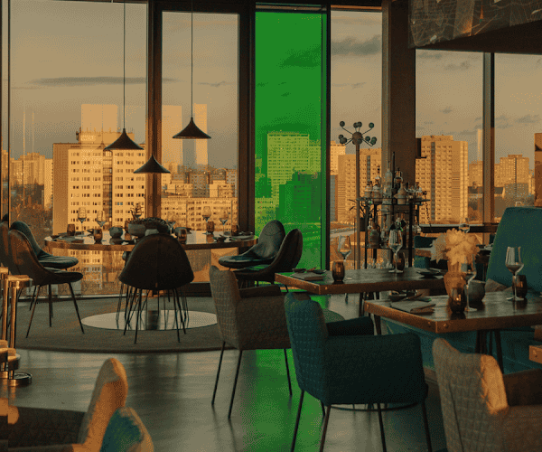 Restaurant Skykitchen à Berlin, Allemagne