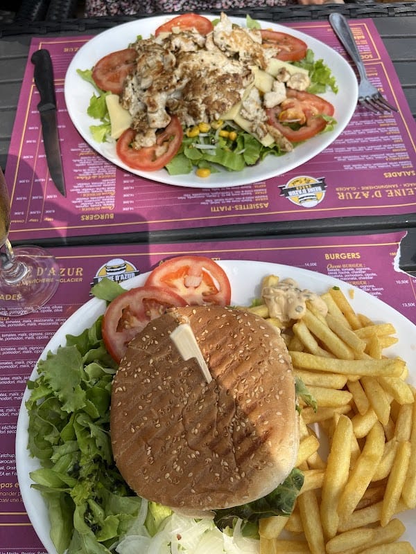 Restaurant Snack Reine D’Azur à Roquebrune-Cap-Martin, France
