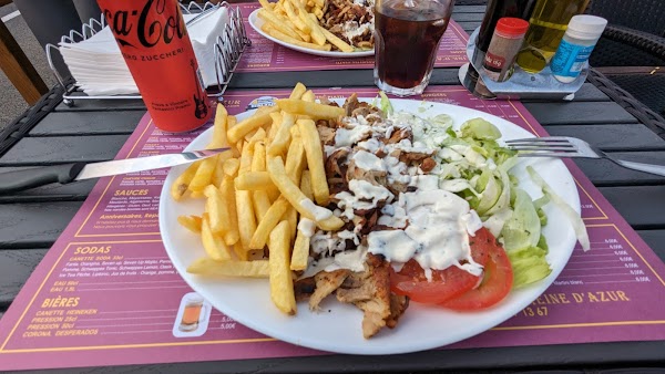 Restaurant Snack Reine D’Azur à Roquebrune-Cap-Martin, France