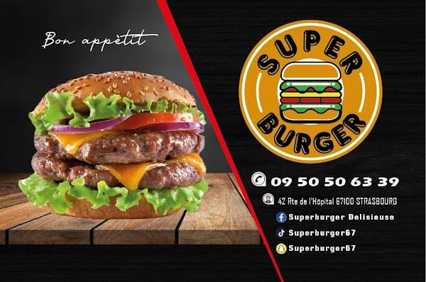 Restaurant Super burger à Strasbourg, France