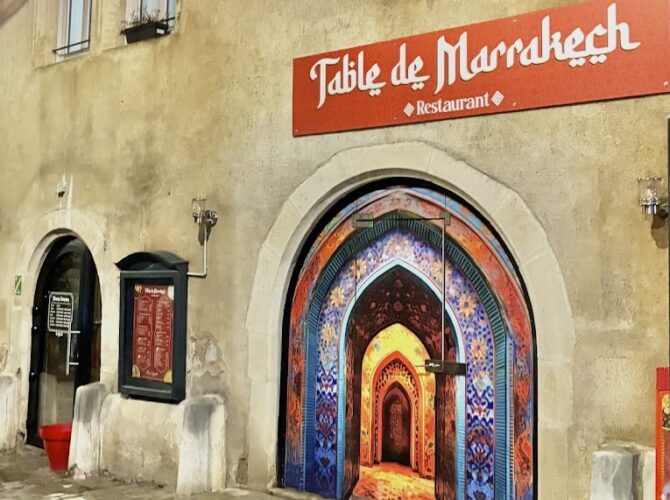 Restaurant Table de Marrakech à Dole, France