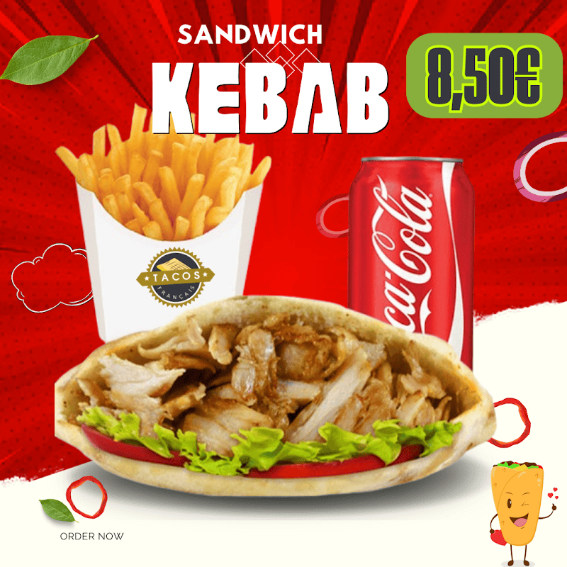 Restaurant Tacos Francais à Achères, France