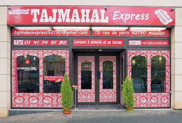 Restaurant TAJMAHAL Express à Meudon, France