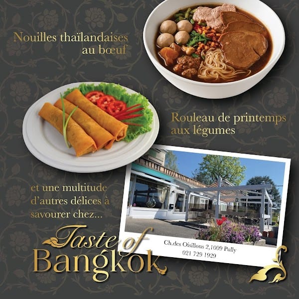 Restaurant Taste of Bangkok à Pully, Suisse