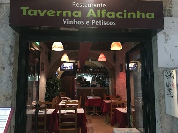 Restaurant Taverna Alfacinha à Lisboa, Portugal