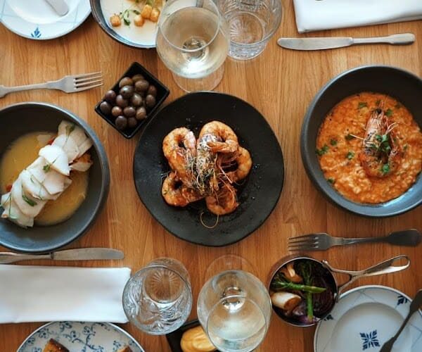 Restaurant Terra Nova à porto, Portugal