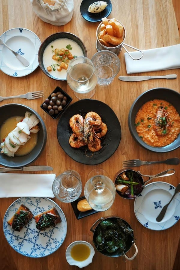 Restaurant Terra Nova à porto, Portugal