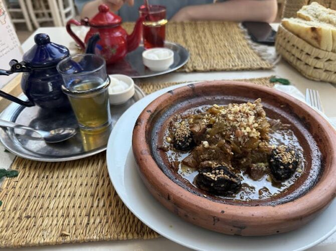 Restaurant Thé à la Menthe à Casablanca, Maroc