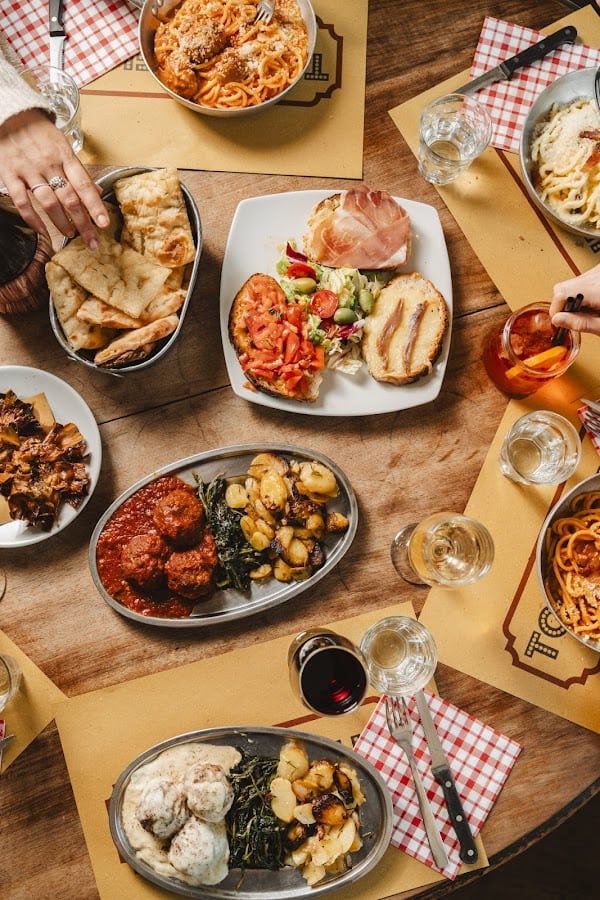 Restaurant Tonnarello PoP à Rome, Italie