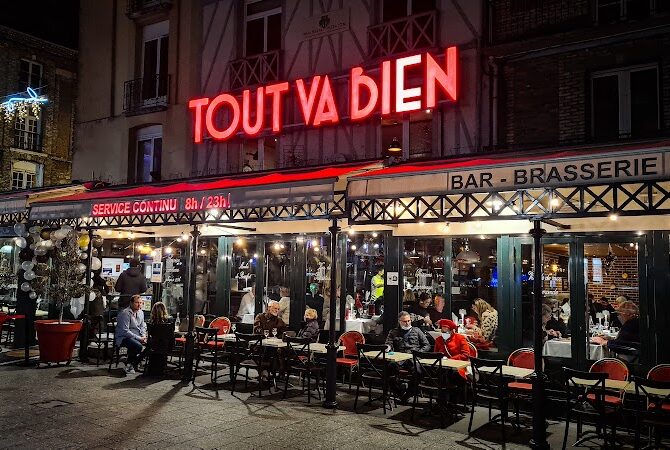 Restaurant Tout Va Bien à Dieppe, France