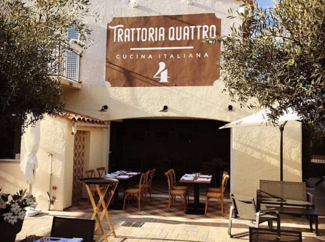 Restaurant Trattoria Quattro à Valbonne, France