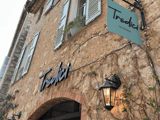 Restaurant Tredici Valbonne à Valbonne, France