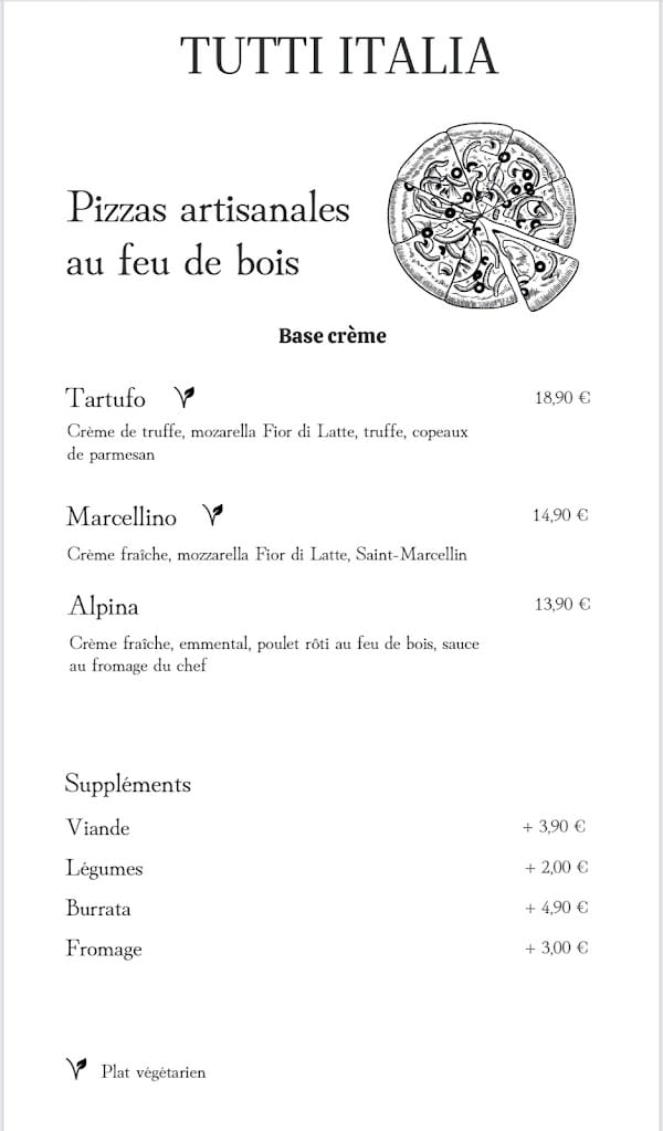 Restaurant Tutti italia (au feu de bois) à Vaulx-en-Velin, France