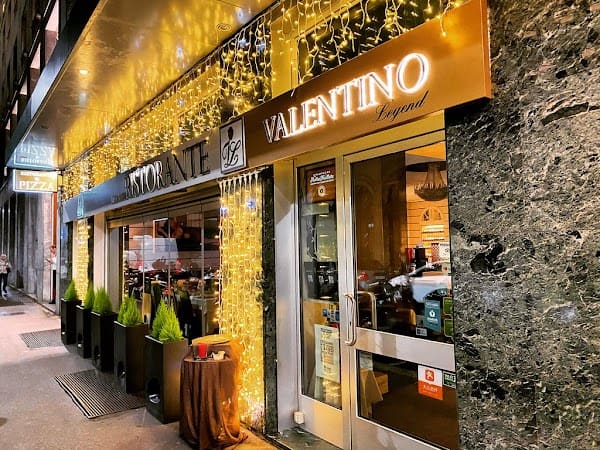 Restaurant Valentino Legend à Milan, Italie