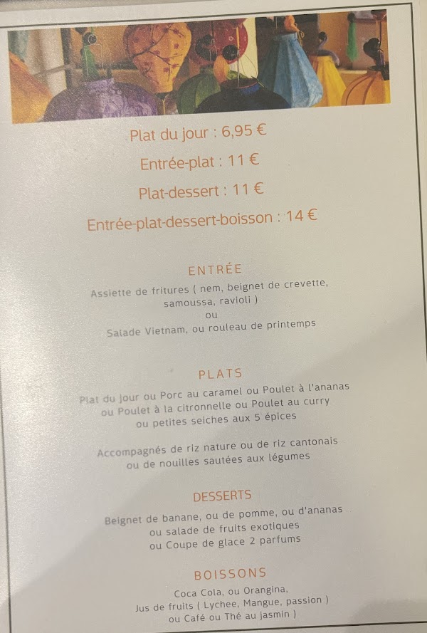 Restaurant Vietnam à Lescar, France