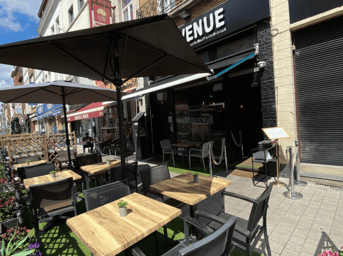 Restaurant 7th avenue à Anderlecht, Belgique