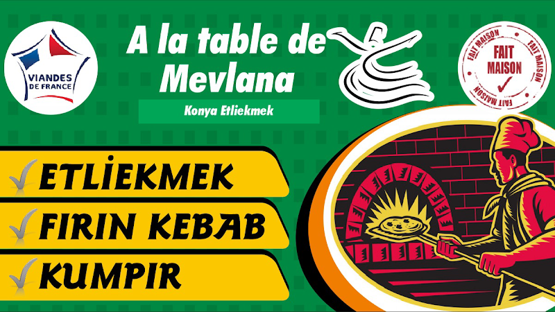 Restaurant A la table de Mevlana : Konya Etliekmek à Schiltigheim, France