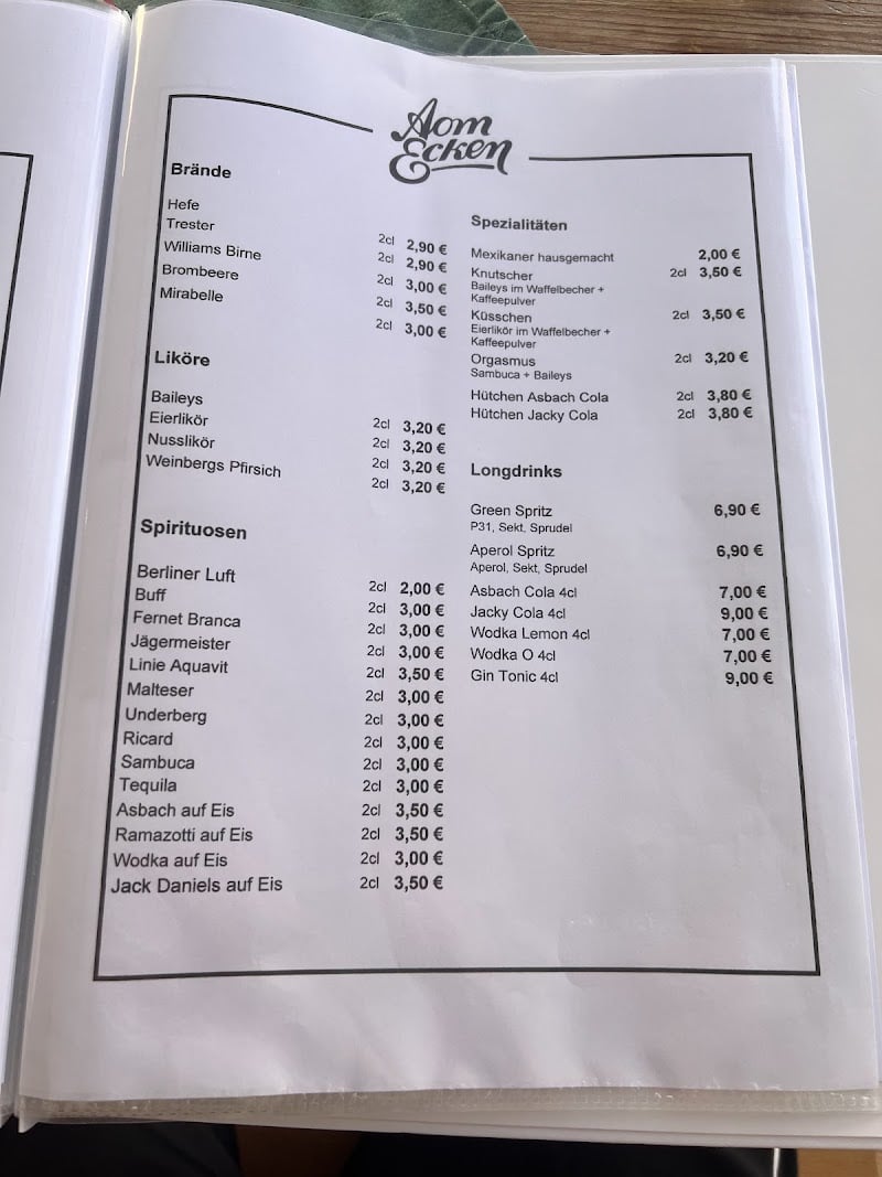 Restaurant Aom Ecken à Trier (Trèves), Allemagne