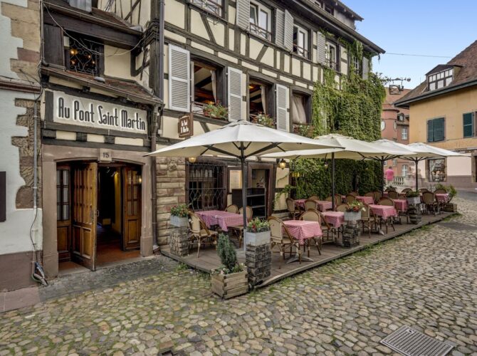 Restaurant Au Pont Saint-Martin à Strasbourg, France