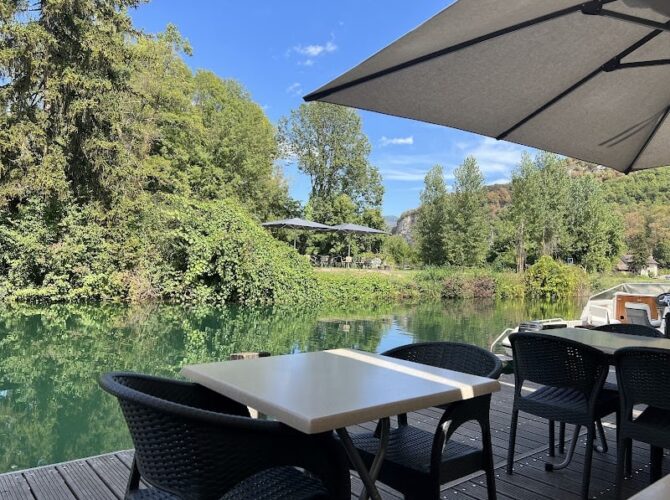 Restaurant Auberge de Savières à Chanaz, France