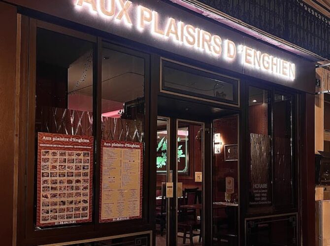 Restaurant Aux Plaisirs d’Enghien à Enghien-les-Bains, France
